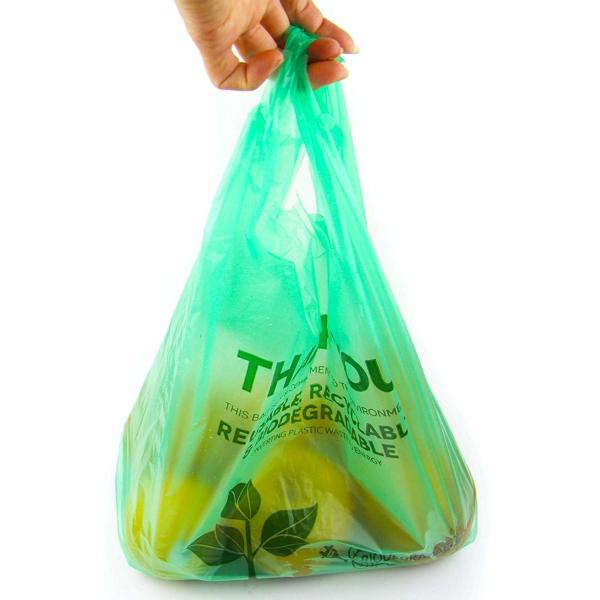 OEM Biodegradable Vegetable Bags 11mic Biodegradable Produce Bags
