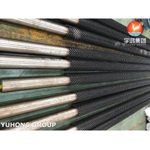 Buy cheap Studed Fin Tube 11-13Cr Alloy Steel Seamless Base Pipe Furnaces product