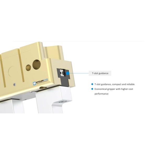 TWT Two Jaw Parallel Pneumatic Gripper Pneumatic Parallel Jaw Gripper Customizable