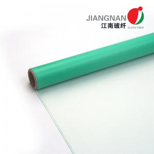 China Colorful 0.4mm Silicone Coating For Fire Protective Barrier Fire Retardant Curtain Fabric on sale