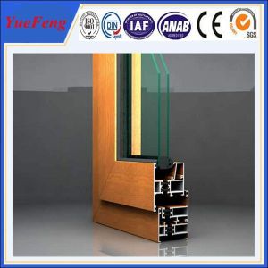 China powder coated aluminium extruded profiles,extruded aluminum window profile/oem on sale