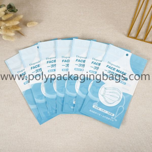 Dustproof Medical Clear PE Zip Lock Packaging Bags