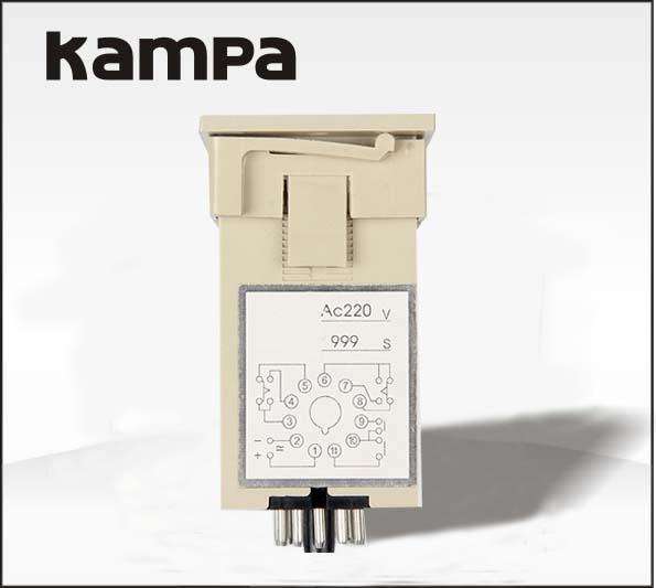 JS14S AC 220V 0.01S-999H 11-Pin Adjustable Time Digital Delay Switch Electronic Timer Relay