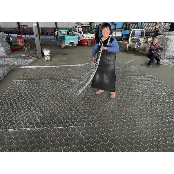 350 - 550N/Mm2 Tensile Strength Gabion Baskets For Retaining Wall