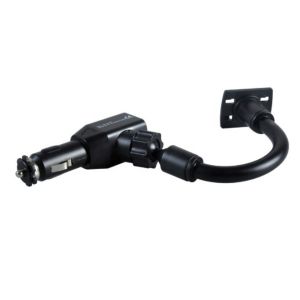 Buy cheap Iron Gooseneck Tube Arm Adjustable Dual USB Car Charging Holder product