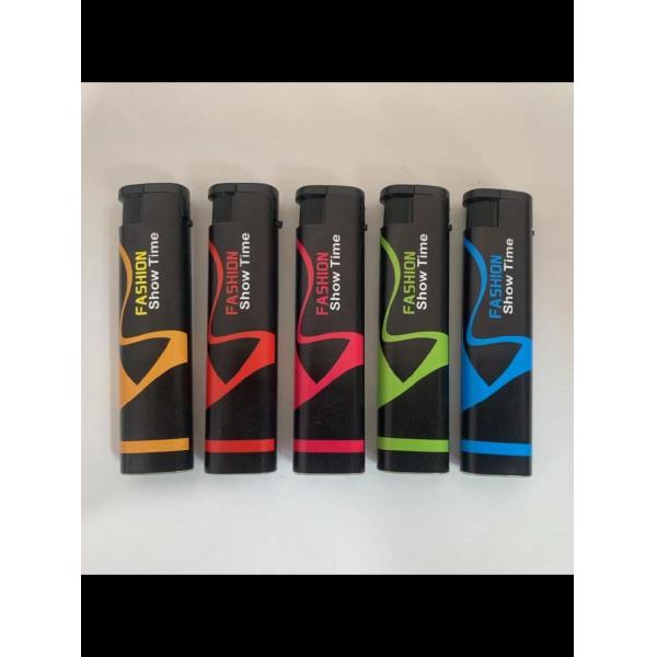7.94*1.96*1.12 CM Windproof Gas Smoking Refillable Plastic Lighter for Performance