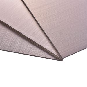 Brushed Surface UV-Resistant Cladding Composite Panel