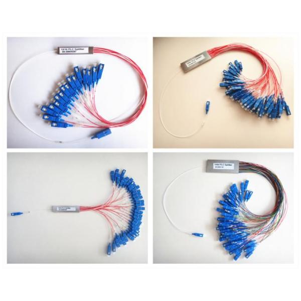 Low PDL 1×64 PLC SM Fiber Cable Coupler For FTTH