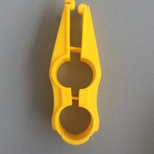 Buy cheap Broiler Nipple Drinker Plastic Pipe Hooks Yellow PVC Pipe Hook product