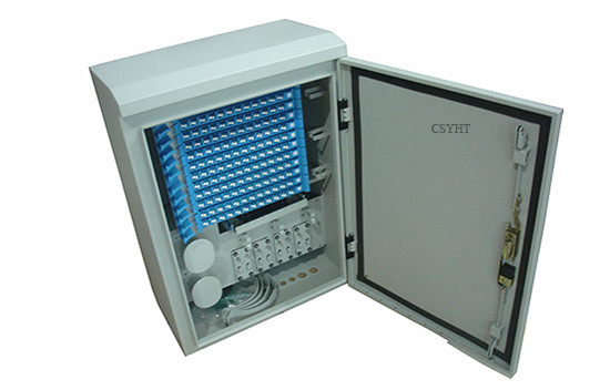 Cold rolled steel wtih electrostatic spraying Fiber optic cross connect cabinet for FTTX Telecommunications