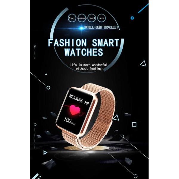 Realtek 8762C Women Smart Watch SMS TFT Calorie Monitoring Music Control