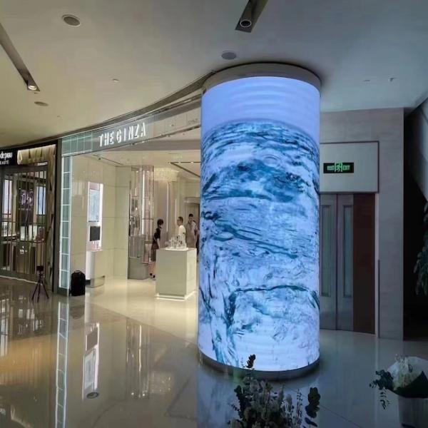 IP65 Soft Flexible LED Display Screen Multifunctional For Hotel