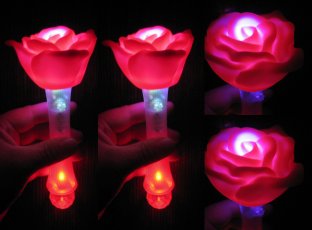 Buy cheap blinking rose product