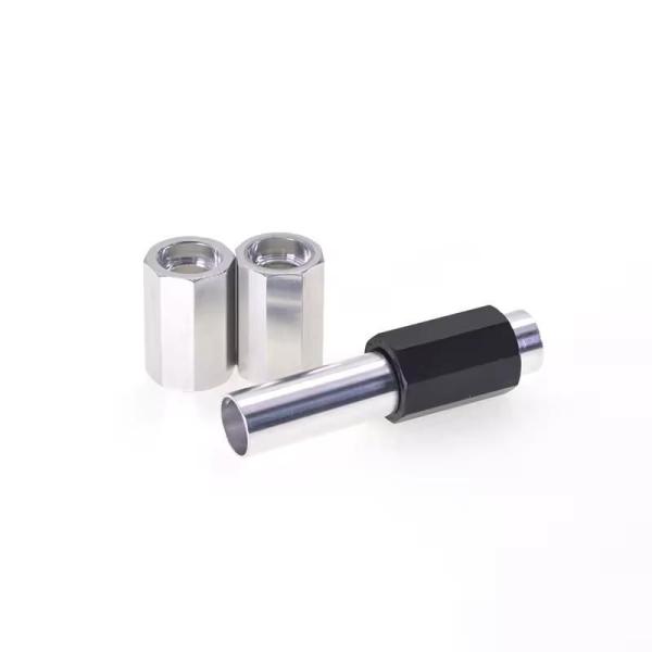CNC Turning Parts Stainless Steel Bush Hex Nut M2-M14 0.01mm Precision