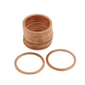 Ultra Thin Flat Metal Gaskets Copper Nickel With Adjusting