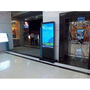 55 Inch Interactive Touch Screen Kiosk Standing Computer Kiosk