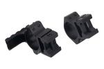 Aluminum Alloy Tactical Scope Mounts With Top Rail Fits On Weaver Rail / Hunting