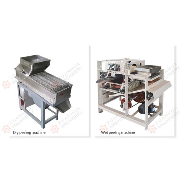 Portable Peanut Processing Machine , Roasted Groundnut Peeling Machine
