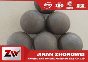 Buy cheap 125mm Forged grinding media ball for ball mill with B3 B4 materials HRC 60-65 product