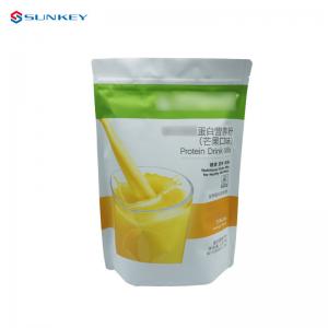 Buy cheap Nutritional Waterproof Protein Powder Bag Pouching Bag With Zipper For Food product