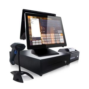 Buy cheap AIO 15 Inch Capacitive Touch Screen Windows POS Terminal 1024x768 product