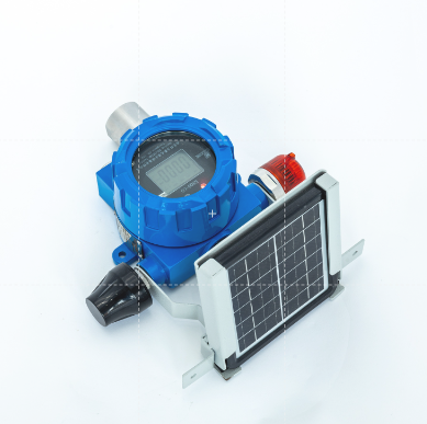 Wireless Transmission Solar Charging Wall Mount Fixed Combustible Gas Detector