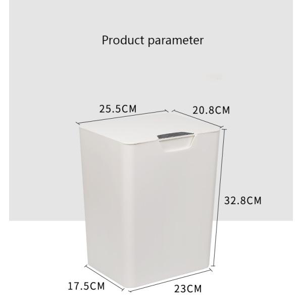 Automatic Bathroom Trash Can Kitchen Recycle Trash Bin Dustbin Intelligent Trash Can with Sensor