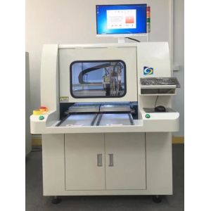 Buy cheap 60000 RPM Off Line Dual Platform PCB Depaneling Router product