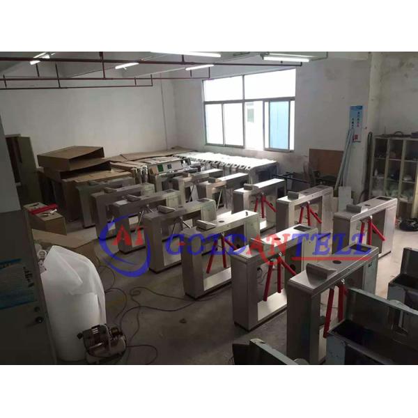 RS485 600mm Passage Ticket Reader Tripod Turnstile Gate