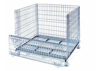 Buy cheap metal forklifts stacking wire mesh containers product