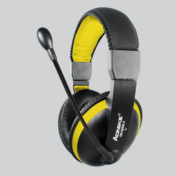 Wired Headphone with Microphone for Office/ School