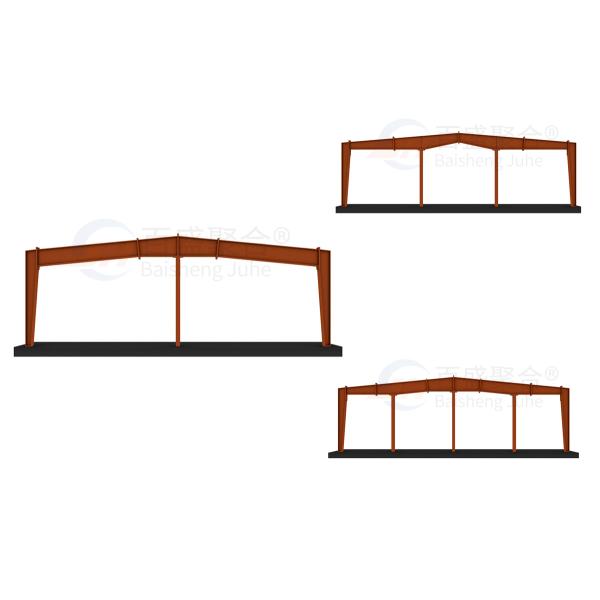Aluminum Alloy Window Steel Structure Prefab Warehouse Building Q235 Q345B