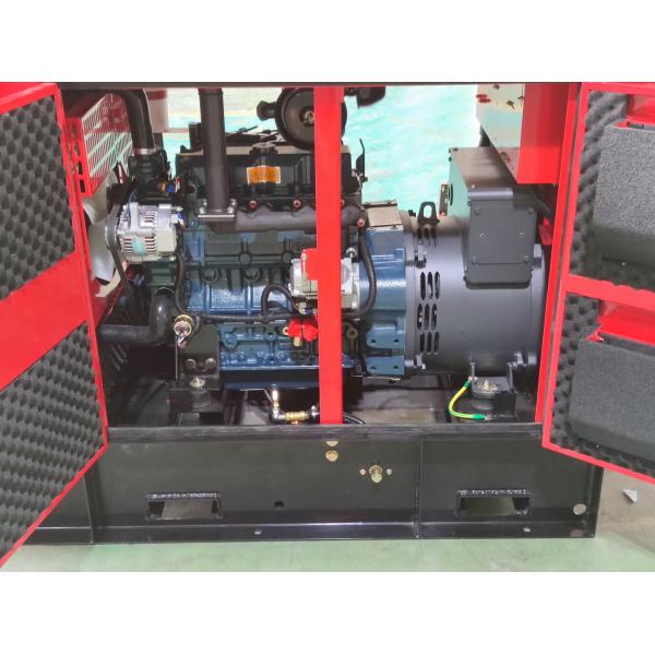 Kubota 15kw 415V Water Cooled Portable Diesel Generator V2203