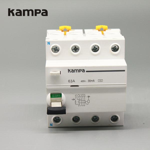 Residual Current Circuit Breaker Kampa IDK Superior Quality 4P 80A RCCB