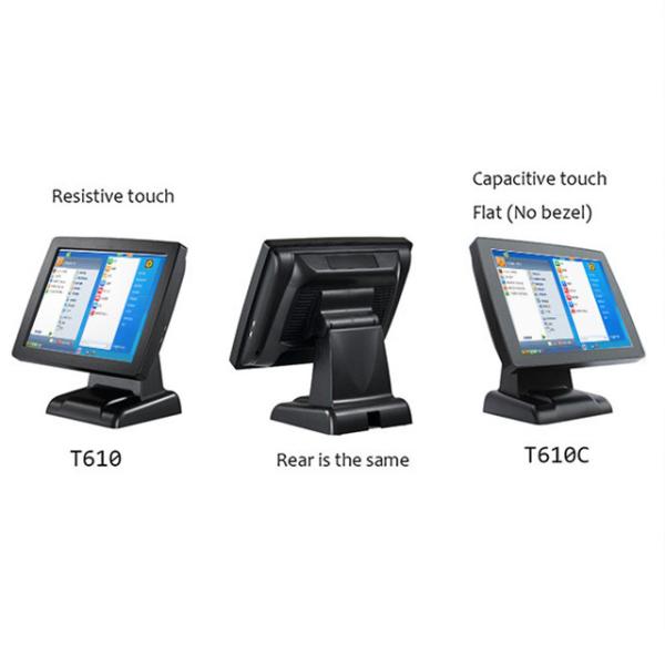 15 Inch Intel Celeron I5 CPU Pos System For Bar And Restaurant SSD 256G Hard Disk