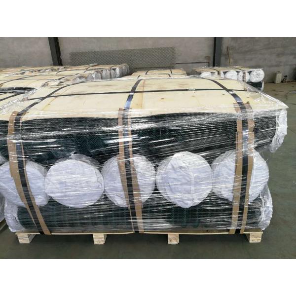 PVC Flattened Expanded Steel Mesh Sheet Diamond 1.8m Height