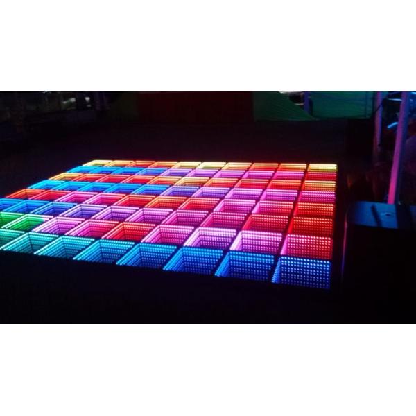 Led 3D Magnetic Infinity Party Light Up Dance Floor For Wedding