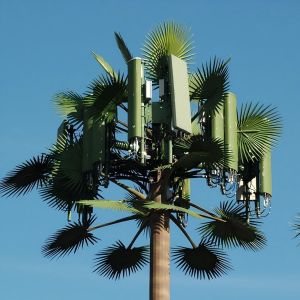 Buy cheap Palm Tree Fake Tree Cell Tower Camouflaged Telecommunication 5-80M product