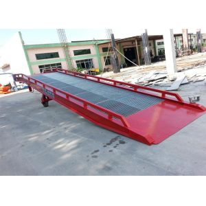 Buy cheap CE Certification Steel Mobile Loading Ramps With 10 Ton Capacity product