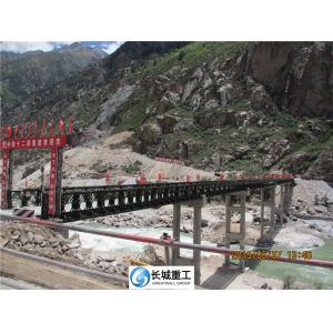 Buy cheap Multi Span Bailey Truss Bridge Convenient Transpor Easy Disassembling product