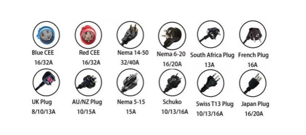 11kw 3 Phase Ev Charger Wallbox Home Car Type 2 Level 3 16A IEC 62196-2 European