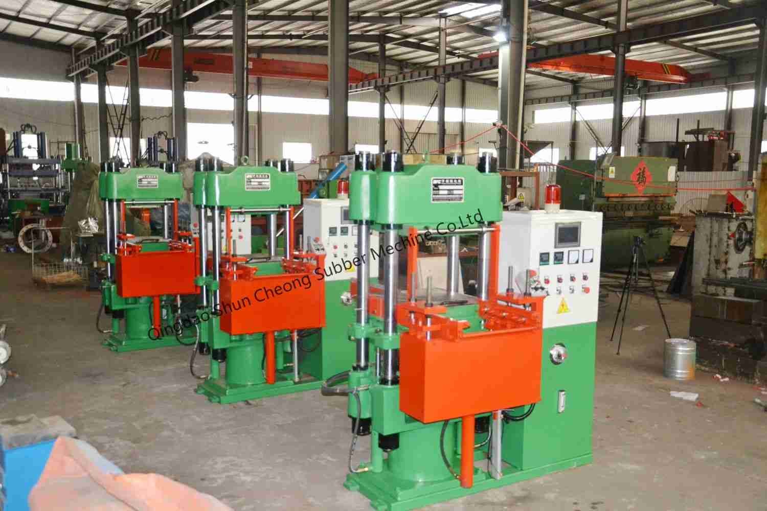 High Quality 2RT Automatic Plate Vulcanizing Press / Silicone Vulcanizer
