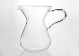 Buy cheap Eco Friendly Handmade Antique Glass Coffee Pots 400ml Heatproof With Handle product