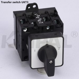 IP65 440V Triple Pole Load Break Waterproof Cam Transfer Switch