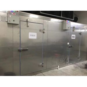 R134a / R404a Refrigerant Stainless Steel Cold Room High Efficiency