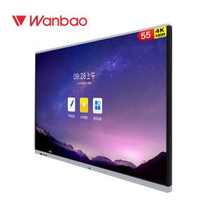 Conference Intelligent Interactive Flat Panel Dual OS LCD Interactive Whiteboard