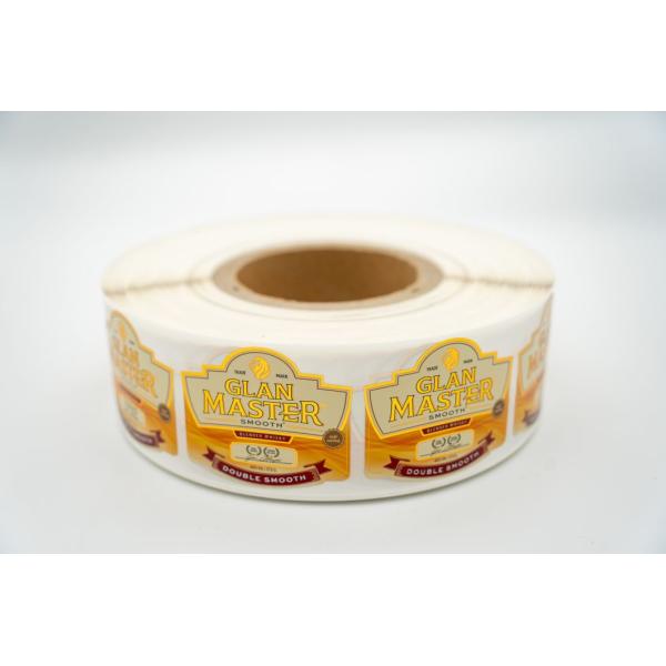 Print House Custom Logo Stickers with Full Color Print in Rolls