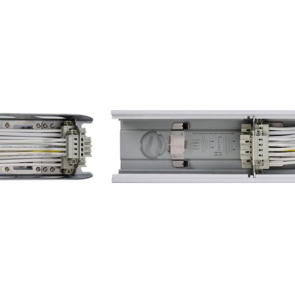 1500mm 12 wire Pre Wired Trunking Rail Central Control Commercial Lighting