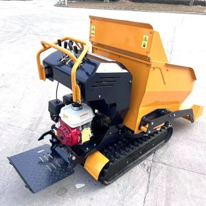 Buy cheap Single cylinder Rubber Track Mini Crawler Dumper 300kg 500kg 1000kg product