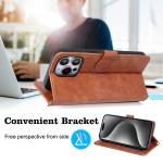Wallet Stand Function Flip Pu Leather Phone Cases With Strap